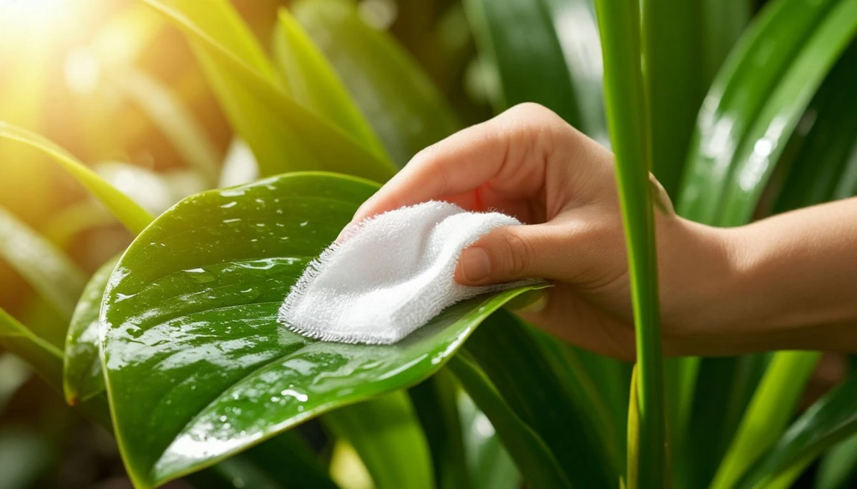 Dlaczego doświadczeni floryści przecierają liście orchidei wywarem z obierek ziemniaka