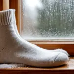 Dlaczego doświadczone gospodynie kładą skarpetkę z solą na parapecie