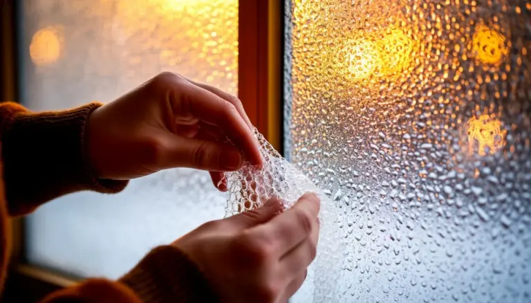 Dlaczego warto nakleić folię bąbelkową на szyby przed nadejściem mrozów