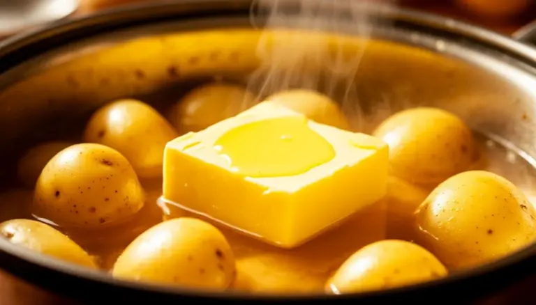 Dlaczego warto wrzucić kawałek masła do gotujących się ziemniaków