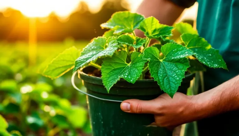 Indyjski sposób na ogórki: czarne liście i masa owoców bez goryczy