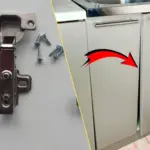 Srebrne śruby w Twojej kuchni: prosty trik na opadające drzwiczki