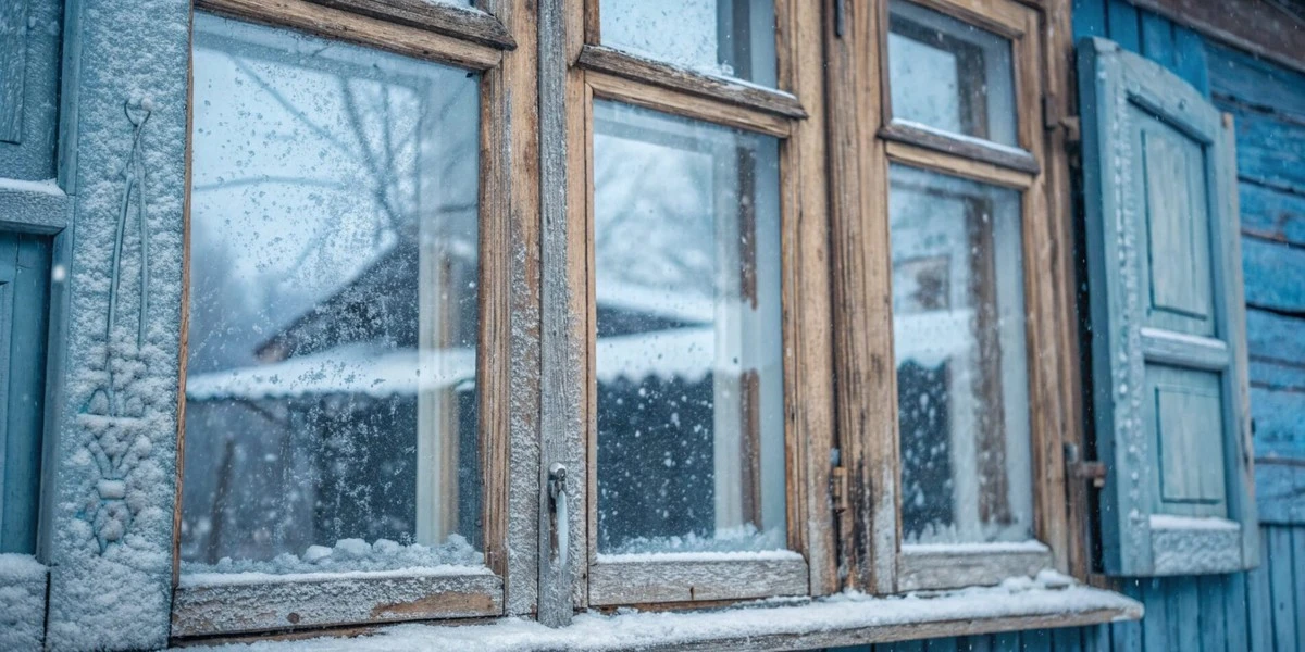 Szpara w drewnianym oknie: ten prosty trik z Castoramy ratuje ciepło