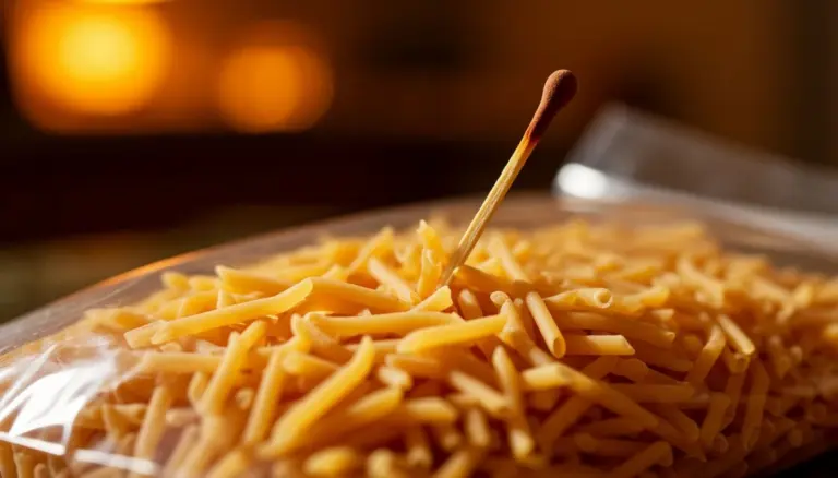 Ten jeden brązowy element w makaronie: trik, który ratuje zapasy