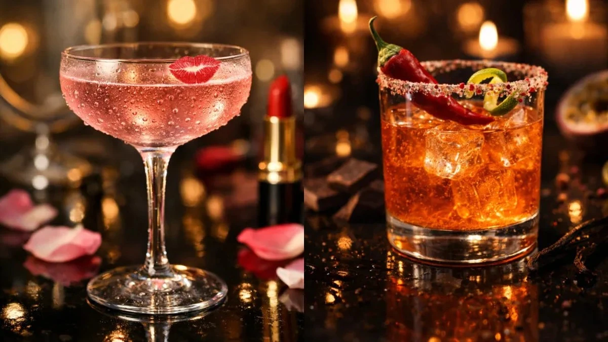 Ten krwistoczerwony osad na szklance to sekret: 2 drinki solo