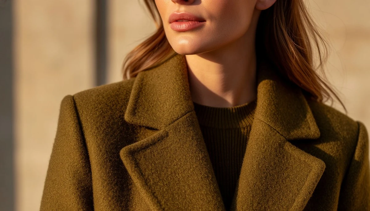 Ten nietypowy odcień Khaki wygryza czerń z szaf Polek