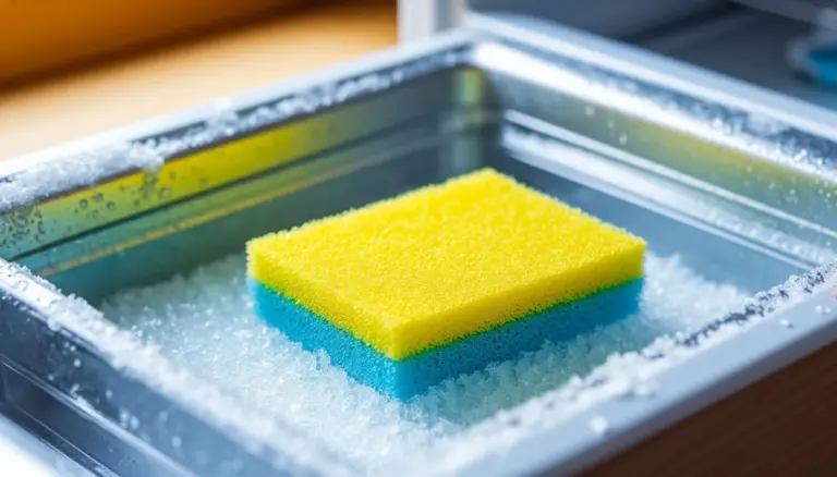 Dlaczego doświadczone gospodynie zawsze wkładają suchą gąbkę do zamrażarki