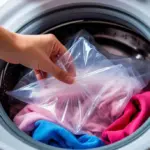 Dlaczego doświadczone gospodynie zawsze wrzucają foliową torebkę do pralki
