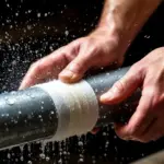 Dlaczego doświadczeni hydraulicy nakładają garść soli na mokrą rurę