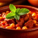 Dlaczego kucharze zawsze dodają gałązkę mięty do gulaszu z ciecierzycą