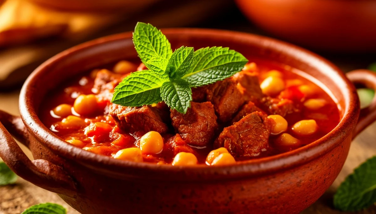 Dlaczego kucharze zawsze dodają gałązkę mięty do gulaszu z ciecierzycą