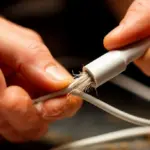 Dlaczego warto owinąć uszkodzony kabel nitką zamiast kupować nowy