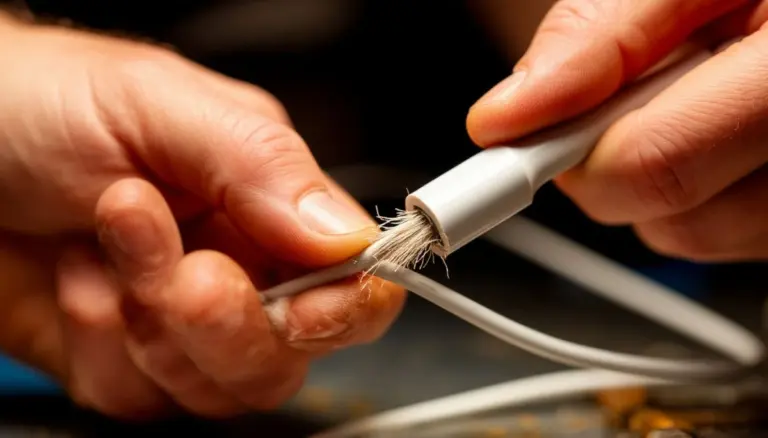 Dlaczego warto owinąć uszkodzony kabel nitką zamiast kupować nowy