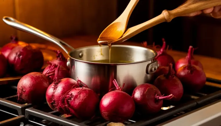 Dlaczego warto wlać łyżkę oleju do gotujących się buraków