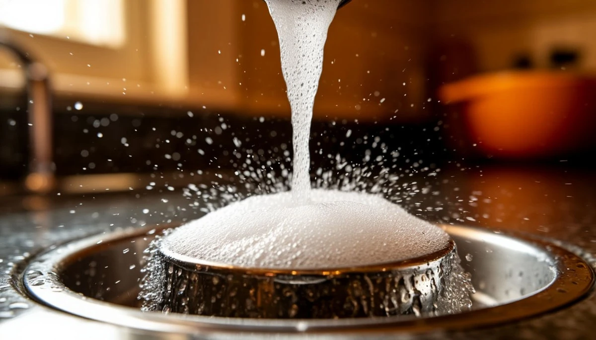 Dlaczego warto wrzucić dwie łyżki sody i płyn do naczyń do odpływu w łazience