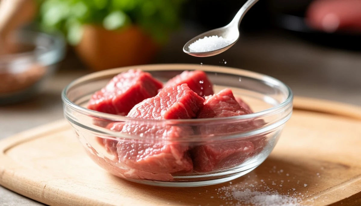 Dlaczego warto wsypać dwie łyżki soli do letniej wody podczas rozmrażania mięsa