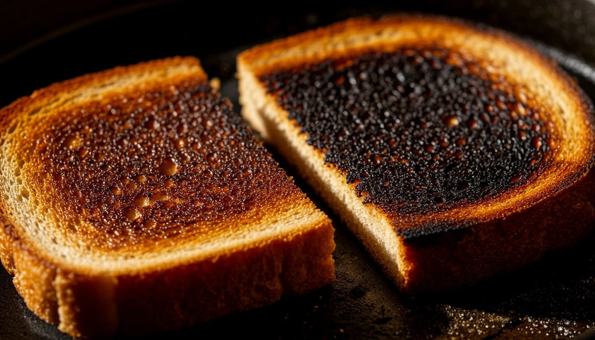 Dlaczego warto zeskrobać spaleniznę z porannego tosta przed pierwszym kęsem