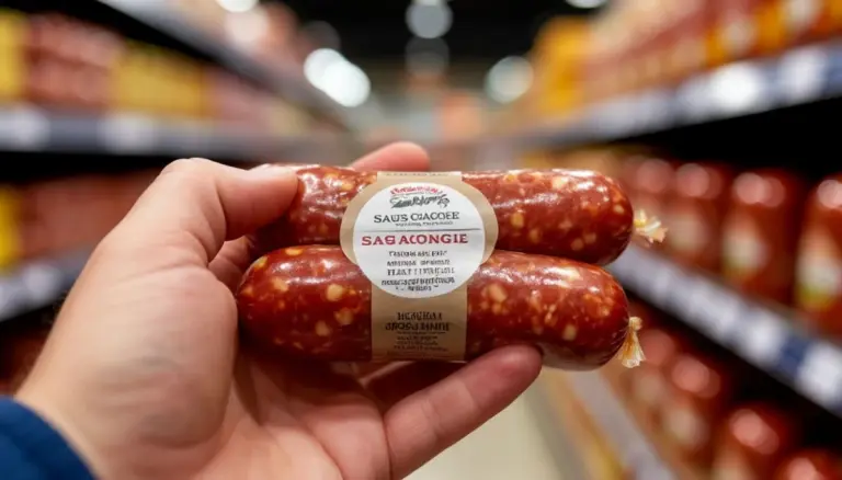 Dwa słowa na etykiecie kiełbasy, które oznaczają, że w środku prawie nie ma mięsa